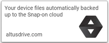 snap-on cloud altus drive