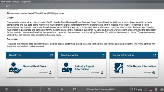 Fast-Track Intelligent Diagnostics, Technical Bulletins, Smart Data by Snap-on