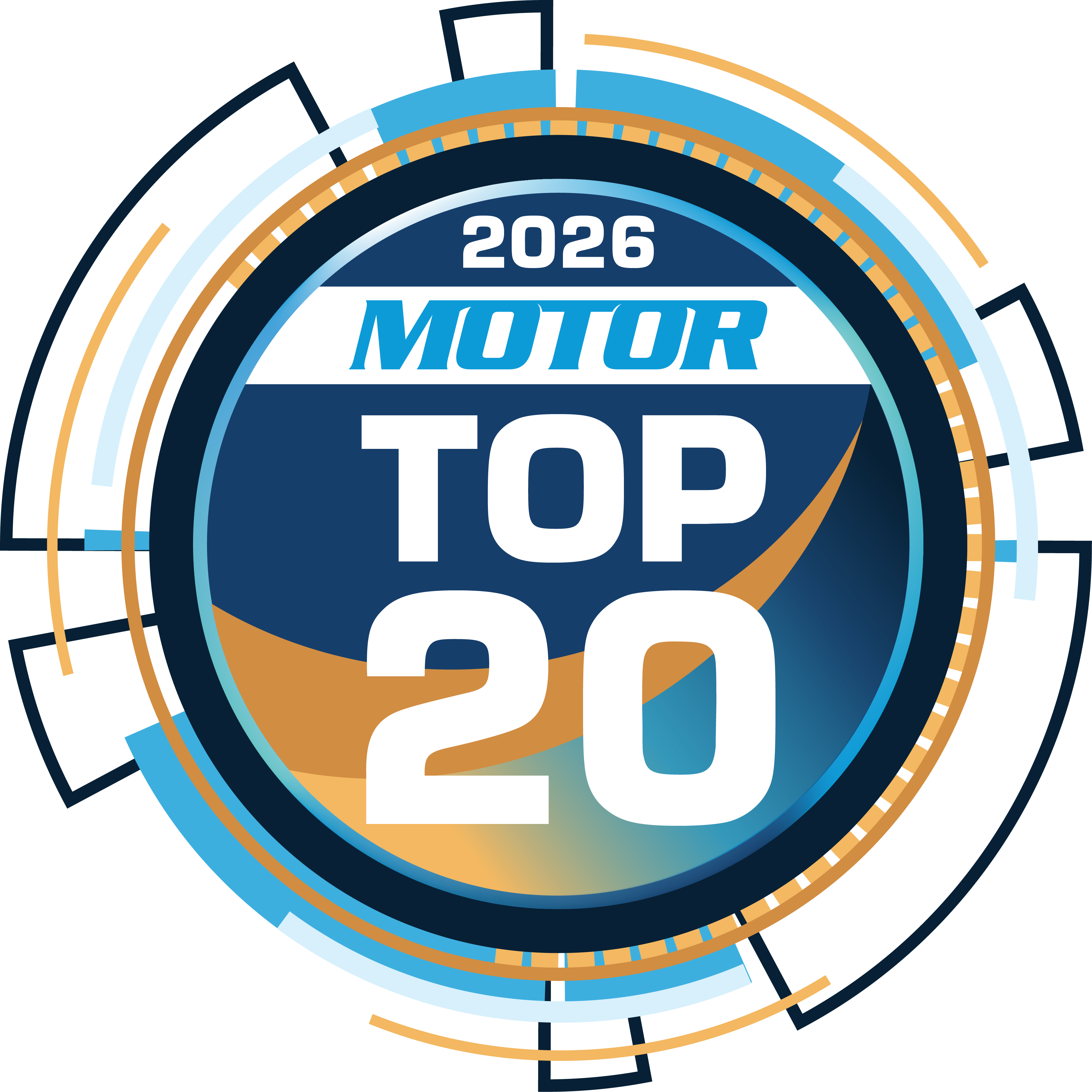 2026 MOTOR Top 20 Logo