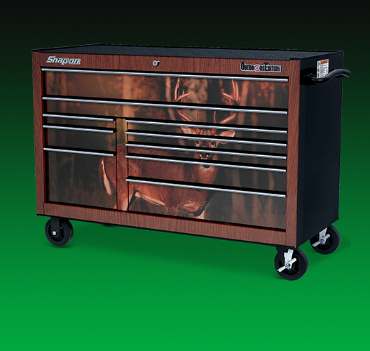 Red Deadmans Chest overlay decal Snap on tool box cart krl 