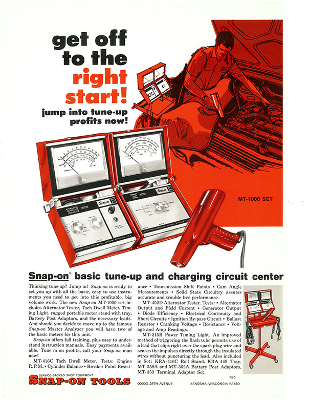 1971 Print Ad of Snap-On Tools Go With The Movers the now tools 