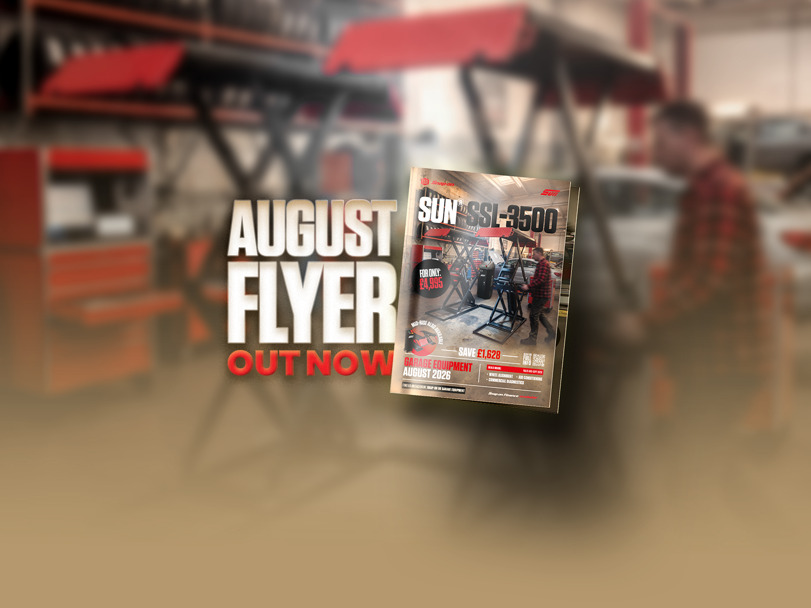 Garage Equipment August Flyer