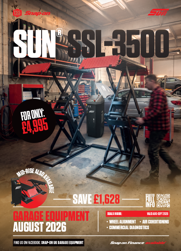August Garage Equipment Promotions