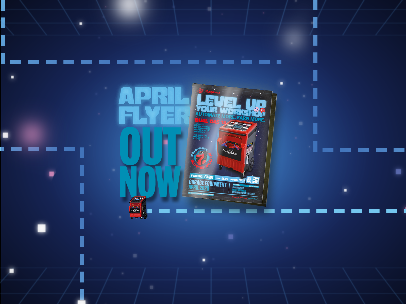 Garage Equipment April Flyer