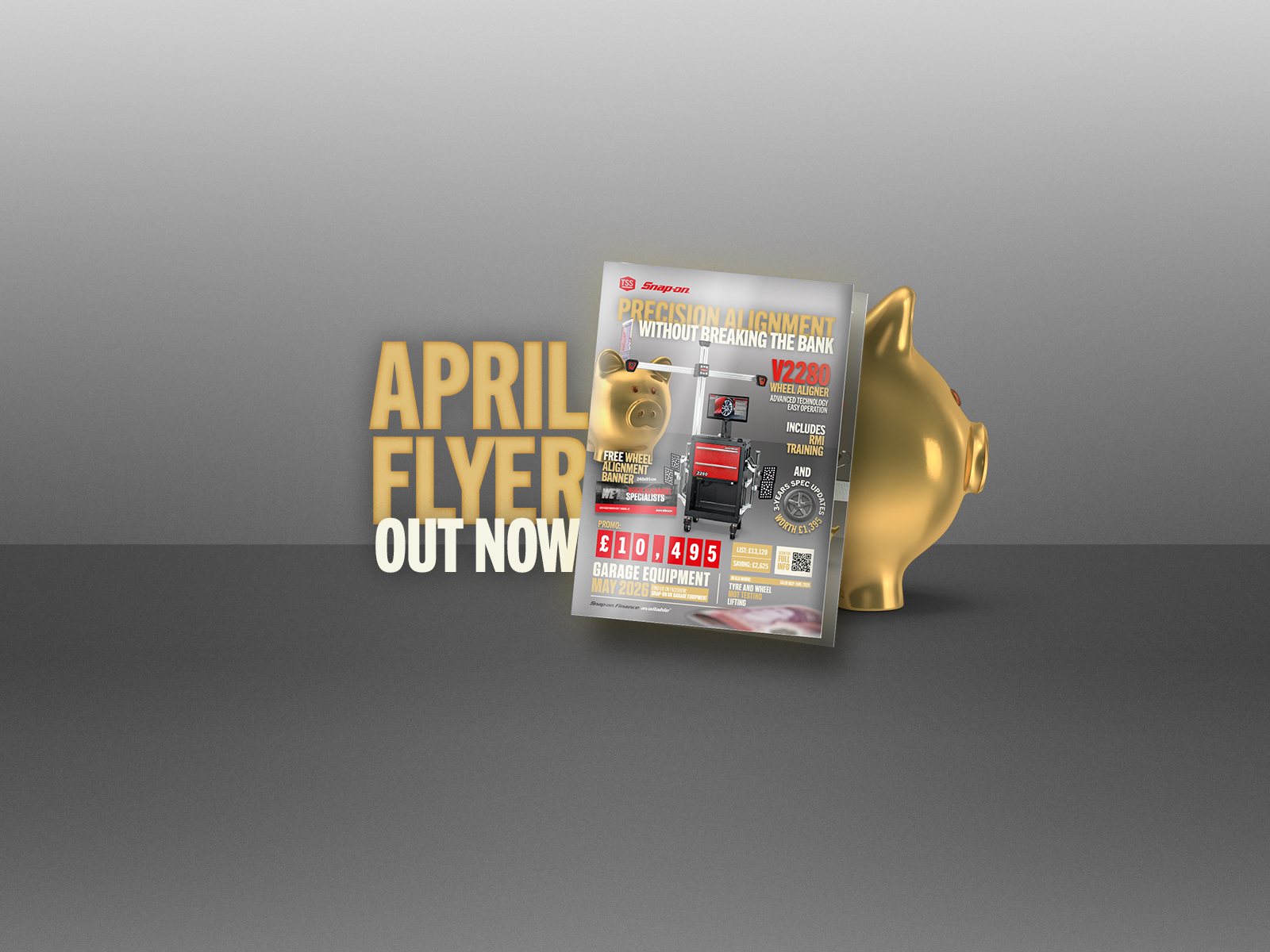 Garage Equipment April Flyer