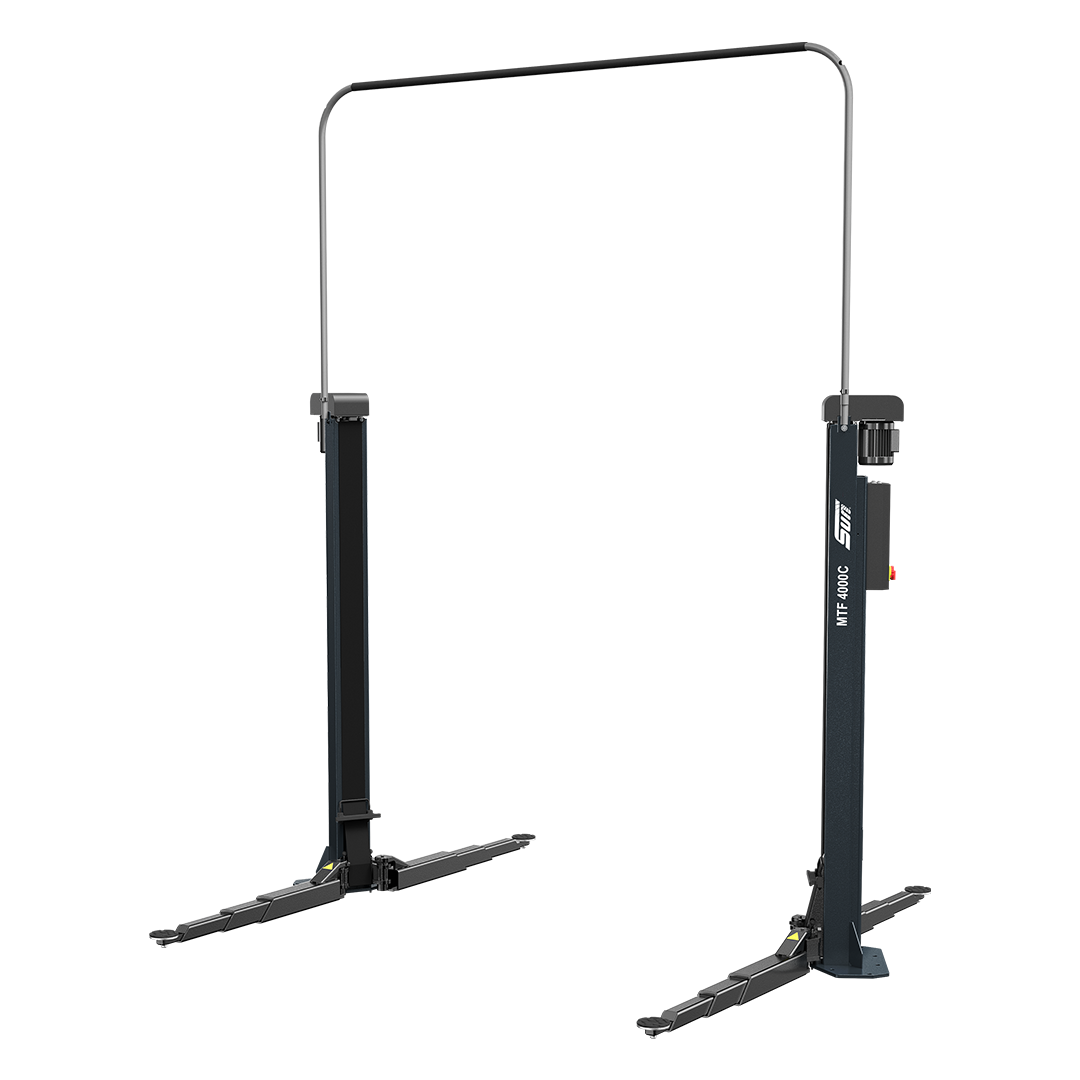 2-Post Electro-Mechanical Clear Floor Lift