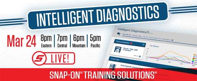Livestream training on Intelligent Diagnostics in March