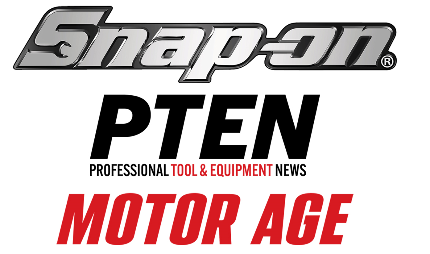 Snap-on, PTEN, Motor Age logos