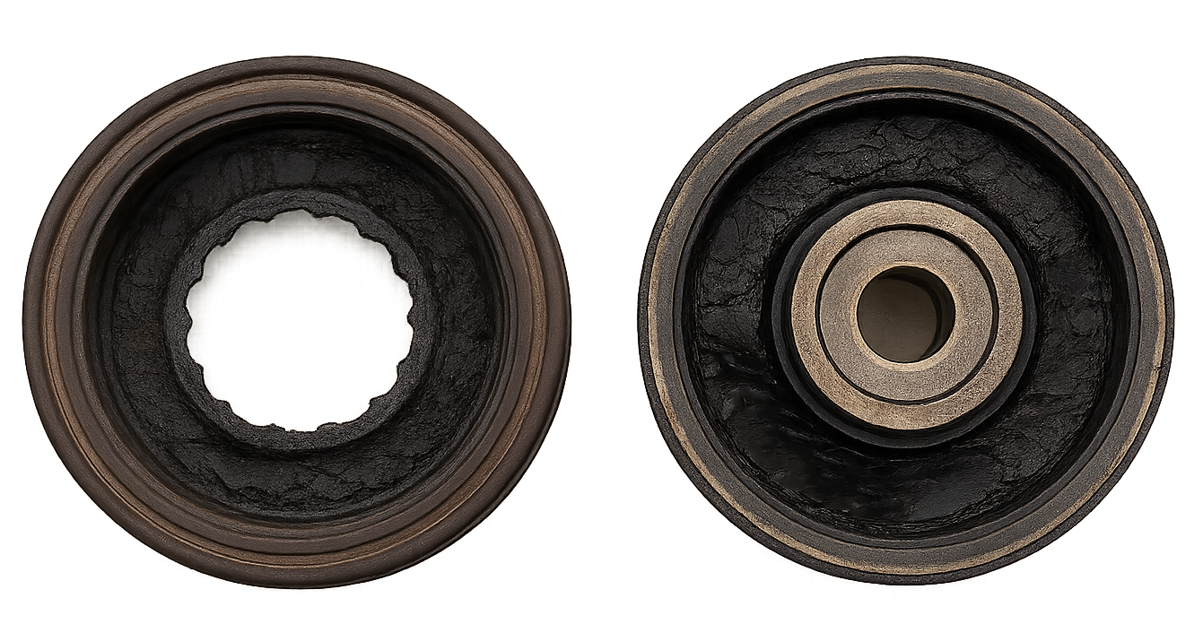 Mini P1688 damaged crankshaft pulley
