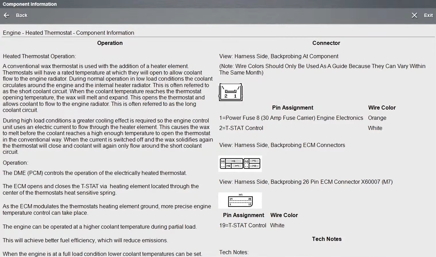 GCT Heated Thermostat Component Information