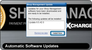 ShopKey Shop Management, Automatic Software Updates